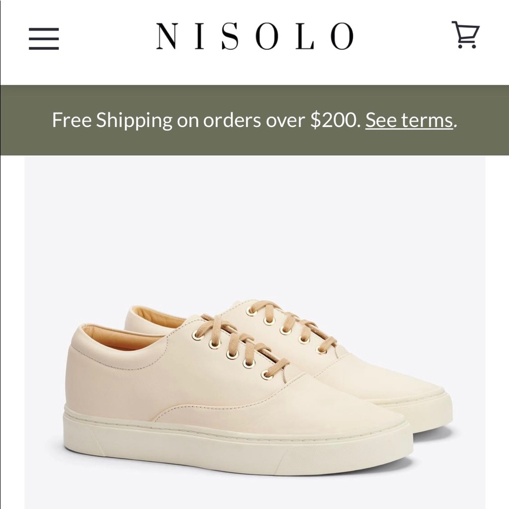 Nisolo Elayna Sneakers size 11